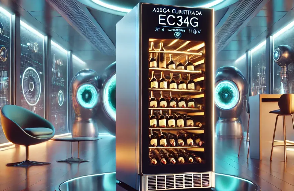Adega Climatizada Eos EAC34G 34 Garrafas 110V: Capacidade, Design e Conforto no Armazenamento de Vinhos