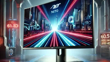 Acer Nitro 60.5 cm Full HD 1920 x 1080 PC Gaming Monitor: Desempenho Excepcional e Design Inovador