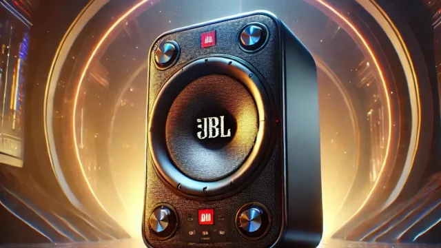 JBL Partybox Encore Essential: Som de 100 W, Show de Luz Dinâmico e Design à Prova de Respingos