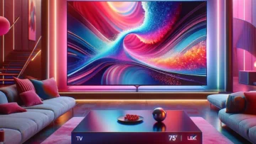 Samsung AI TV 75" Neo QLED 4K com tecnologia de ponta