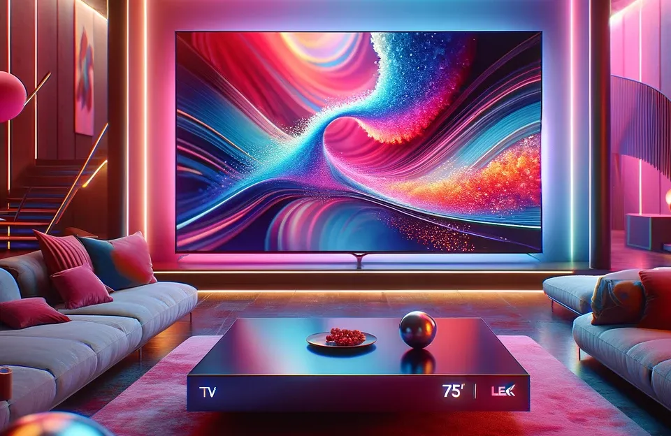 Samsung AI TV 75" Neo QLED 4K com tecnologia de ponta