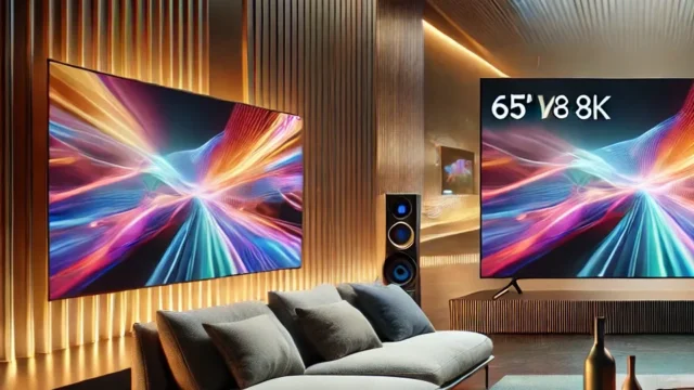 Samsung AI TV 65" Neo QLED 8K 65QN800D 2024 + Smart TV 32” QLED The Frame 32LS03C Combo - Poderosas telas para sua casa