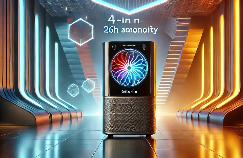Climatizador Britânia 4 em 1 com Autonomia de 26h
