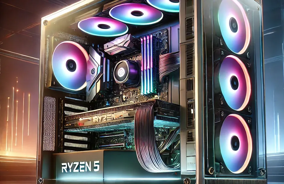 Monte seu PC: Ryzen 5 5600GT, 16GB, 512GB SSD