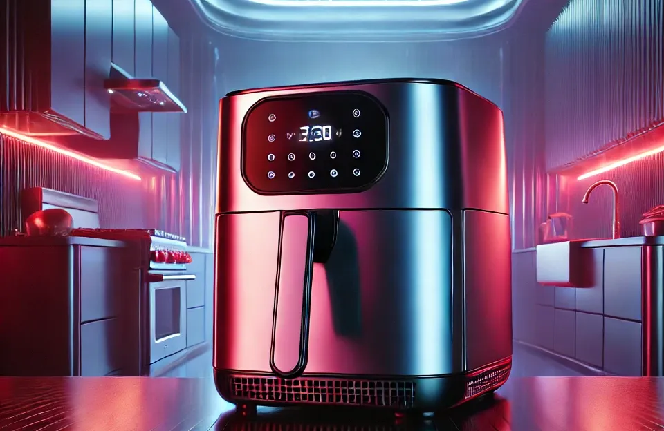 Fritadeira Air Fryer Kitchen Art KFR01 com Cesto Quadrado