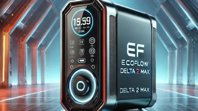 EF ECOFLOW Estação de Energia Portátil DELTA 2 Max: Potência e Praticidade em Qualquer Lugar