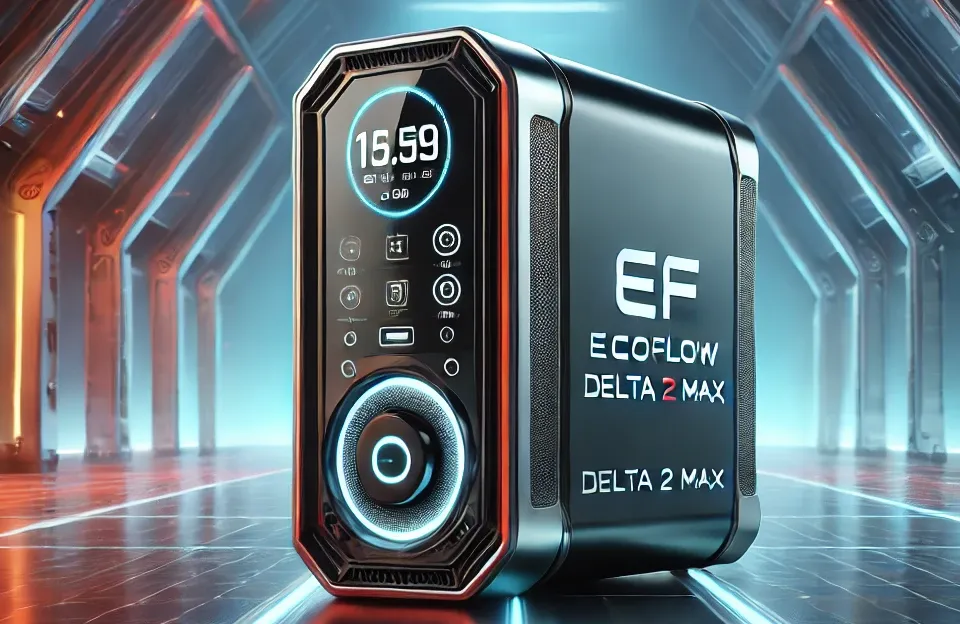 EF ECOFLOW Estação de Energia Portátil DELTA 2 Max: Potência e Praticidade em Qualquer Lugar