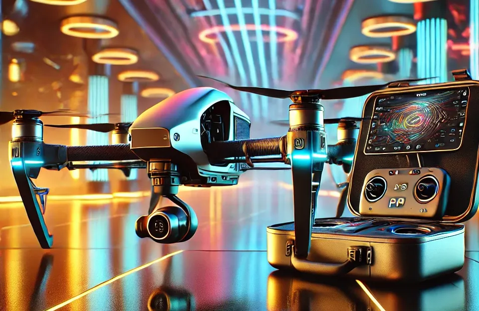 Drone Profissional 6K com FPV e Bolsa de Transporte