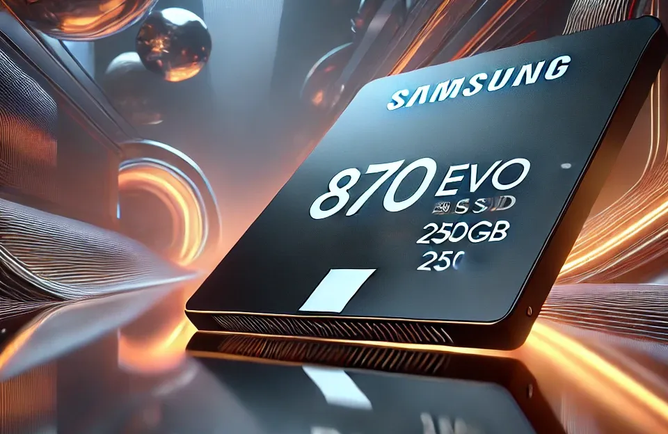 Samsung 870 EVO SSD 250GB 2,5" com Alta Velocidade