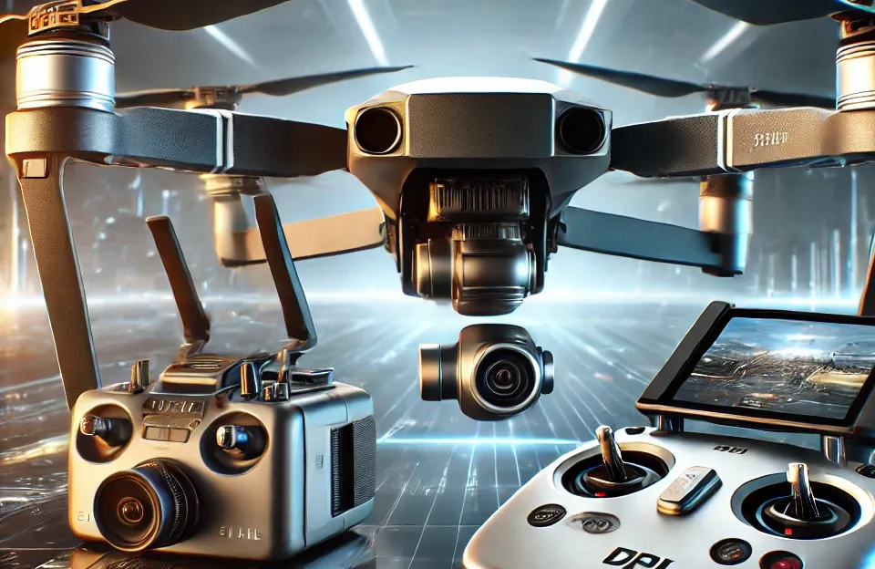 Drone DJI FPV Combo: Câmera 4K, Controle Remoto e Óculos FPV