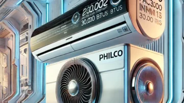 Ar-Condicionado Split HW Inverter R-32 Philco PAC30000IFM15 30.000 BTUs Só Frio 220V