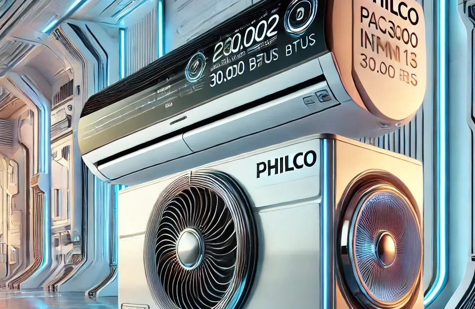 Ar-Condicionado Split HW Inverter R-32 Philco PAC30000IFM15 30.000 BTUs Só Frio 220V