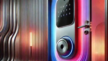 Fechadura Eletrônica Kuanttum Kappa com biometria e segurança smart