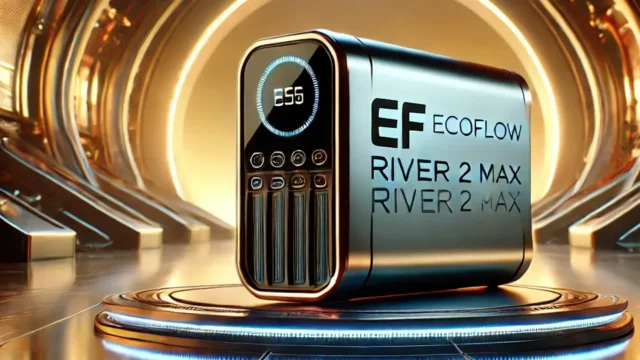 EF ECOFLOW RIVER 2 Max: Estação de Energia Portátil com Carga Rápida e Alta Potência