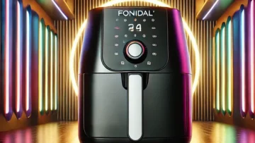 Fritadeira Air Fryer Mondial 4L com Alta Potência