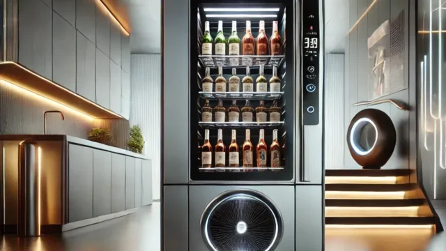 Adega e Cervejeira 2 em 1 - M.Prime VinoBeer Inverter Smart DualZone Multiuso - de Embutir