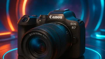 Canon EOS R7 com sensor APS-C e vídeo 4K