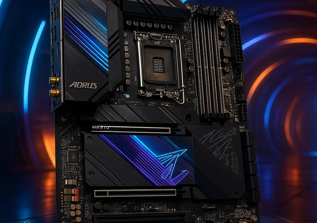 Z890 AORUS Master com recursos premium e conectividade