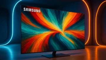 Samsung Smart TV 75Q70D com AI e Painel 120Hz