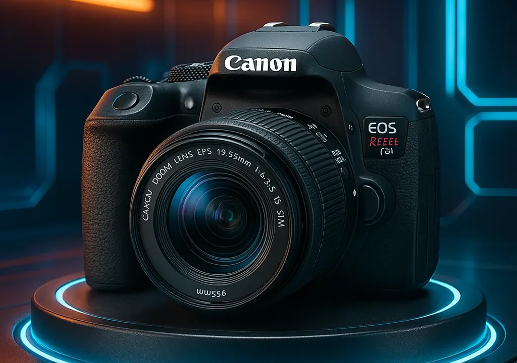 Canon EOS Rebel T8i com lente 18-55mm STM: versatilidade e performance em um só kit