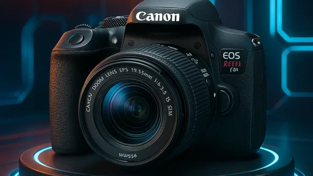 Canon EOS Rebel T8i com lente 18-55mm STM: versatilidade e performance em um só kit