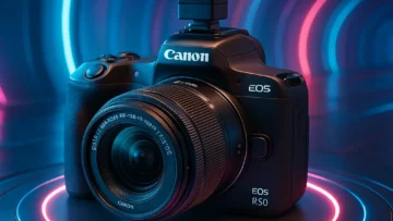 Canon EOS R50: Kit Criador de Conteúdo Mirrorless Leve e Eficiente
