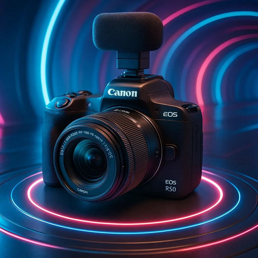 Canon EOS R50: Kit Criador de Conteúdo Mirrorless Leve e Eficiente