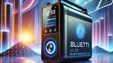 BLUETTI AC50B Gerador de Energia Solar: Potência e Portabilidade em Uma Estação de Energia