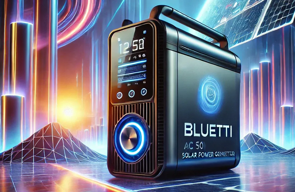 BLUETTI AC50B Gerador de Energia Solar: Potência e Portabilidade em Uma Estação de Energia