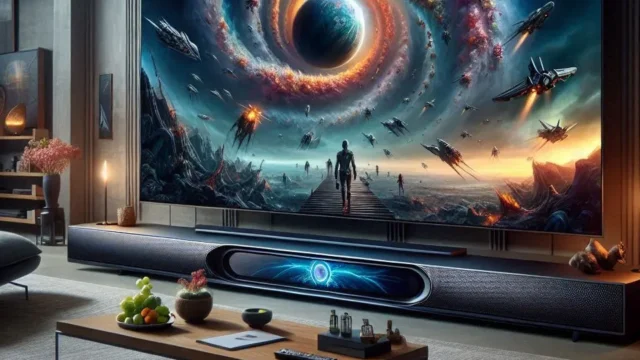 Samsung Smart TV 65 QLED 4K + Soundbar HW-Q800D: Imersão Total em Som e Imagem