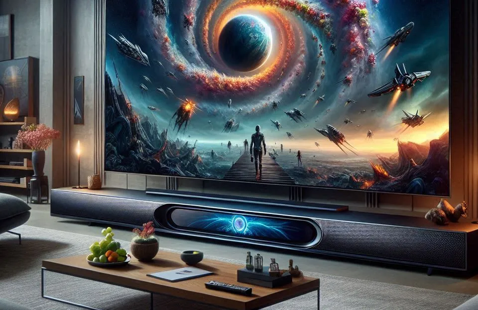 Samsung Smart TV 65 QLED 4K + Soundbar HW-Q800D: Imersão Total em Som e Imagem