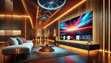 Samsung Smart TV 65 Polegadas QLED The Frame LS03D - Tela Matte