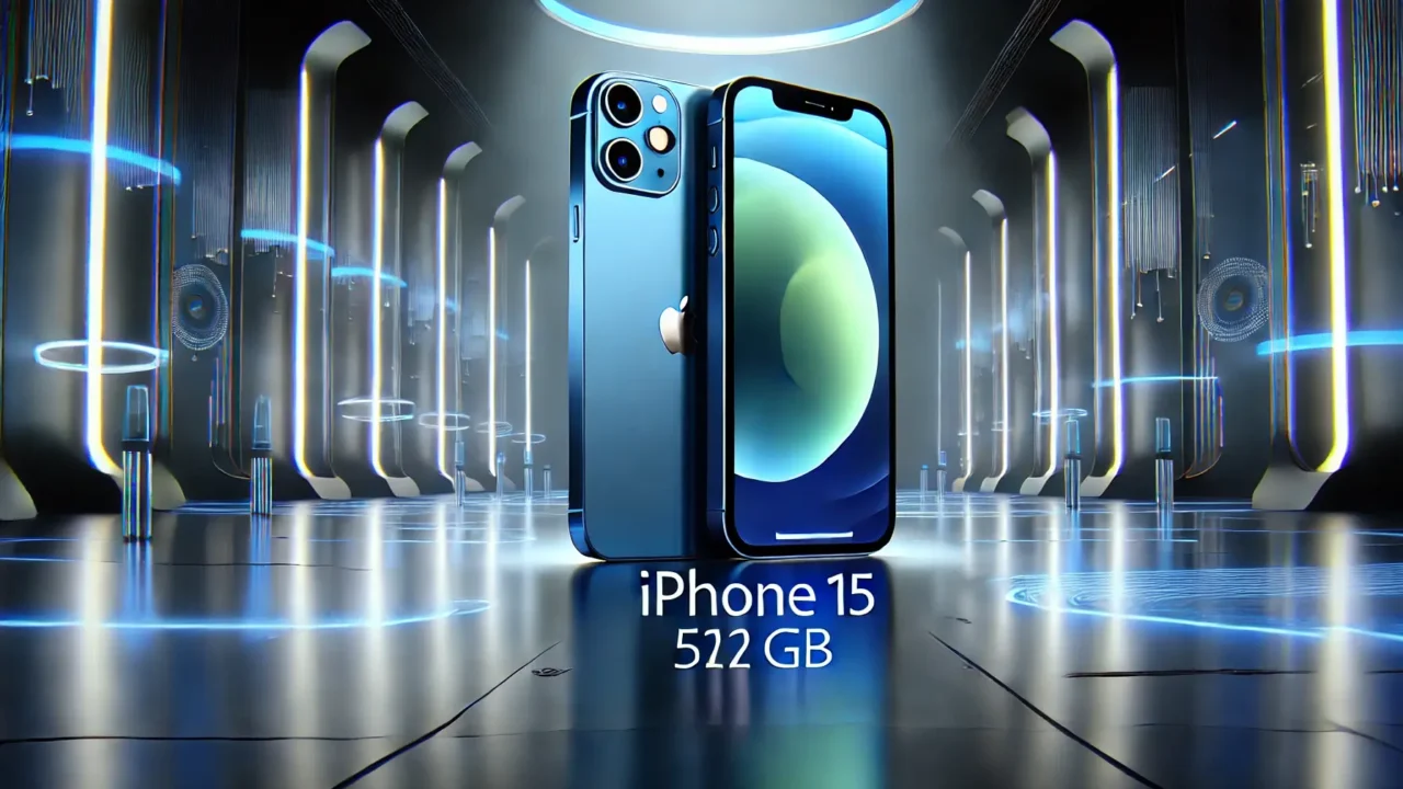 Apple iPhone 15 (512 GB) — Azul: Design Inovador, Potência e Câmera de Alta Resolução
