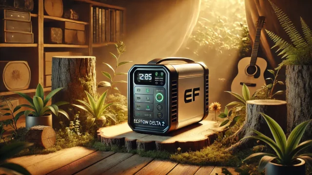 EF ECOFLOW DELTA 2 Estação de Energia Portátil: Potência, Rapidez e Sustentabilidade
