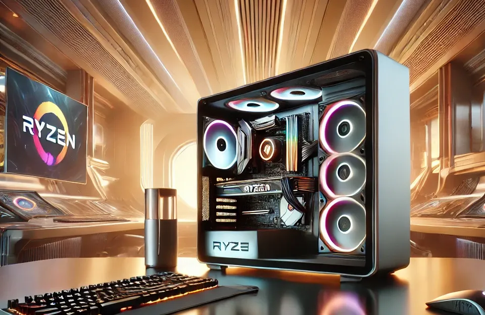 Monte seu PC: Ryzen 7 5700, RTX 4060 Ti, 16GB, 1TB SSD