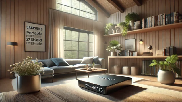 SAMSUNG SSD Portátil T7 Shield 2 TB: Resistente e Ultra Rápido