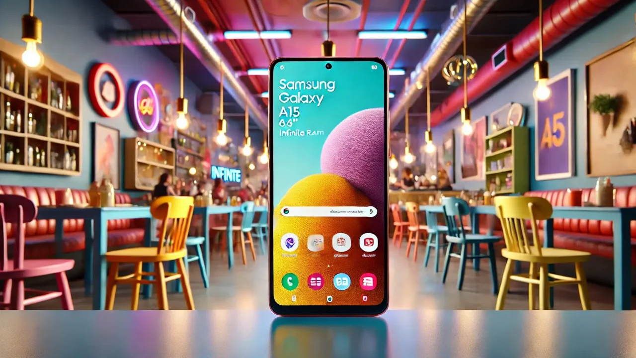 Celular Samsung Galaxy A15 256GB, 8GB RAM, Tela Infinita de 6.5"