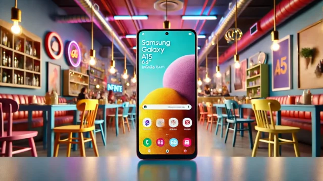 Celular Samsung Galaxy A15 256GB, 8GB RAM, Tela Infinita de 6.5"