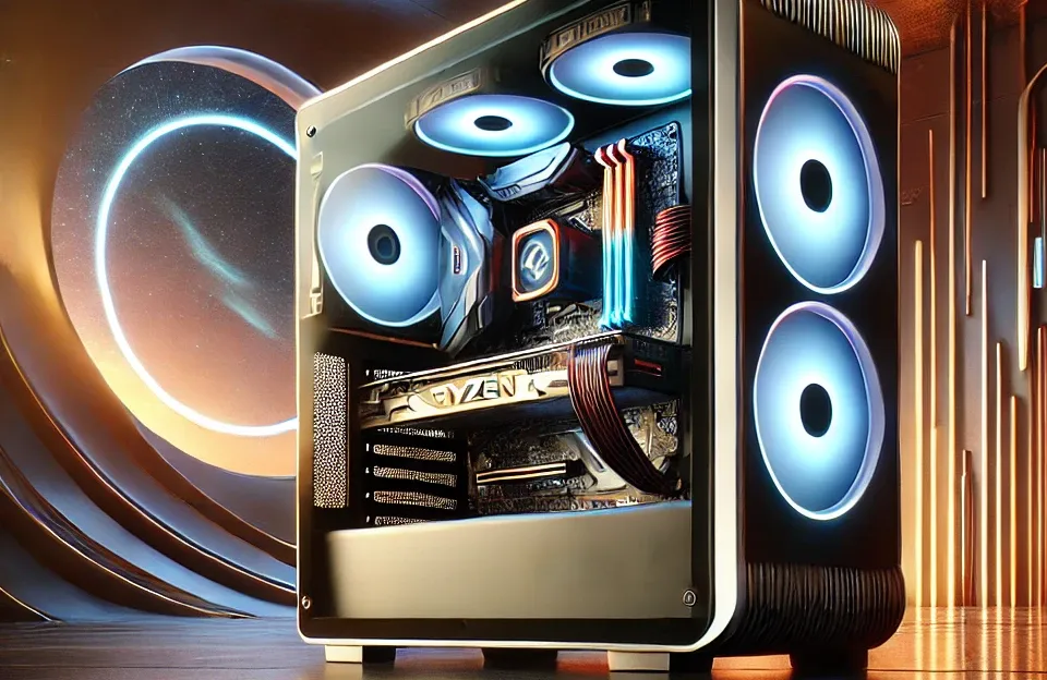Monte seu PC: Ryzen 7 5700, RTX 3050, 16GB, 480GB SSD