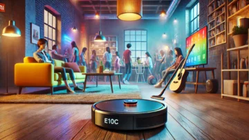 Aspirador Xiaomi Mi Robot E10C Preto EU - Potente e Inteligente