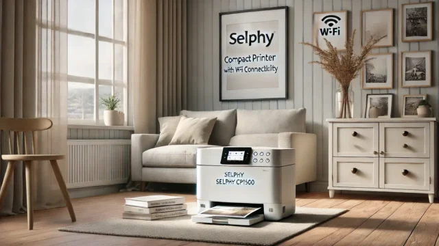 SELPHY CP1500 - Impressora Compacta e Conectividade Wi-Fi