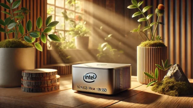 Mini PC Intel Core i7 com 16GB RAM e SSD 1TB: Potência Compacta e Conectividade Wi-Fi