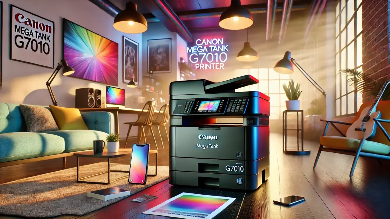 Impressora Multifuncional Canon Mega Tank G7010: Eficiência e Conectividade