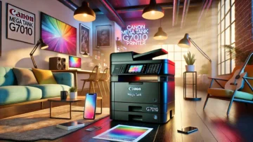 Impressora Multifuncional Canon Mega Tank G7010: Eficiência e Conectividade