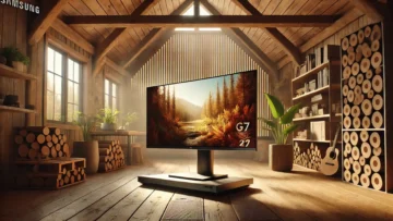 Monitor Gamer Samsung Odyssey G5 27 – Desempenho Imersivo e Conforto Superior
