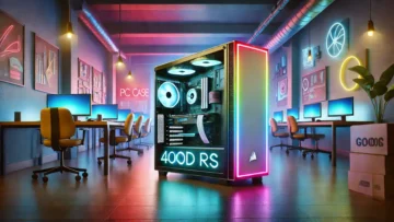 CORSAIR 4000D RS - Gabinete de PC ATX de Alta Performance