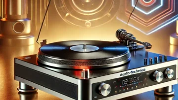 Audio-Technica Toca-Discos Manual Acionamento Direto AT-LP5X: O Melhor para Quem Ama Som de Alta Qualidade