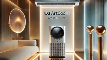 Ar Condicionado Split Hi Wall Inverter LG Artcool 12000 BTU/h Frio S3-Q12JAR1K – 220 Volts