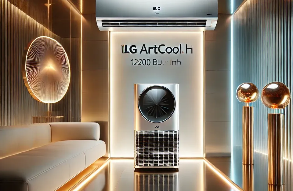 Ar Condicionado Split Hi Wall Inverter LG Artcool 12000 BTU/h Frio S3-Q12JAR1K – 220 Volts