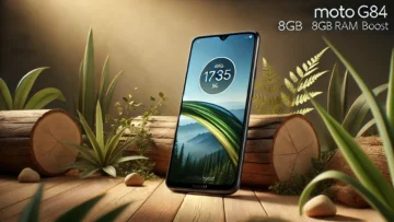 Smartphone Moto G84 5G 8GB RAM Boost 256GB Grafite